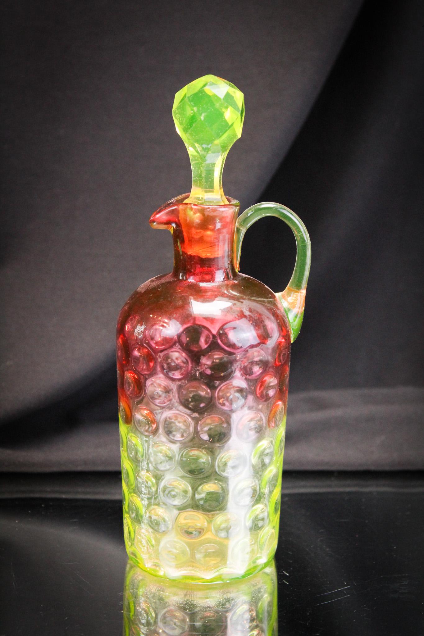 Hobb's Rubina Verde Cruet (1 of 5)