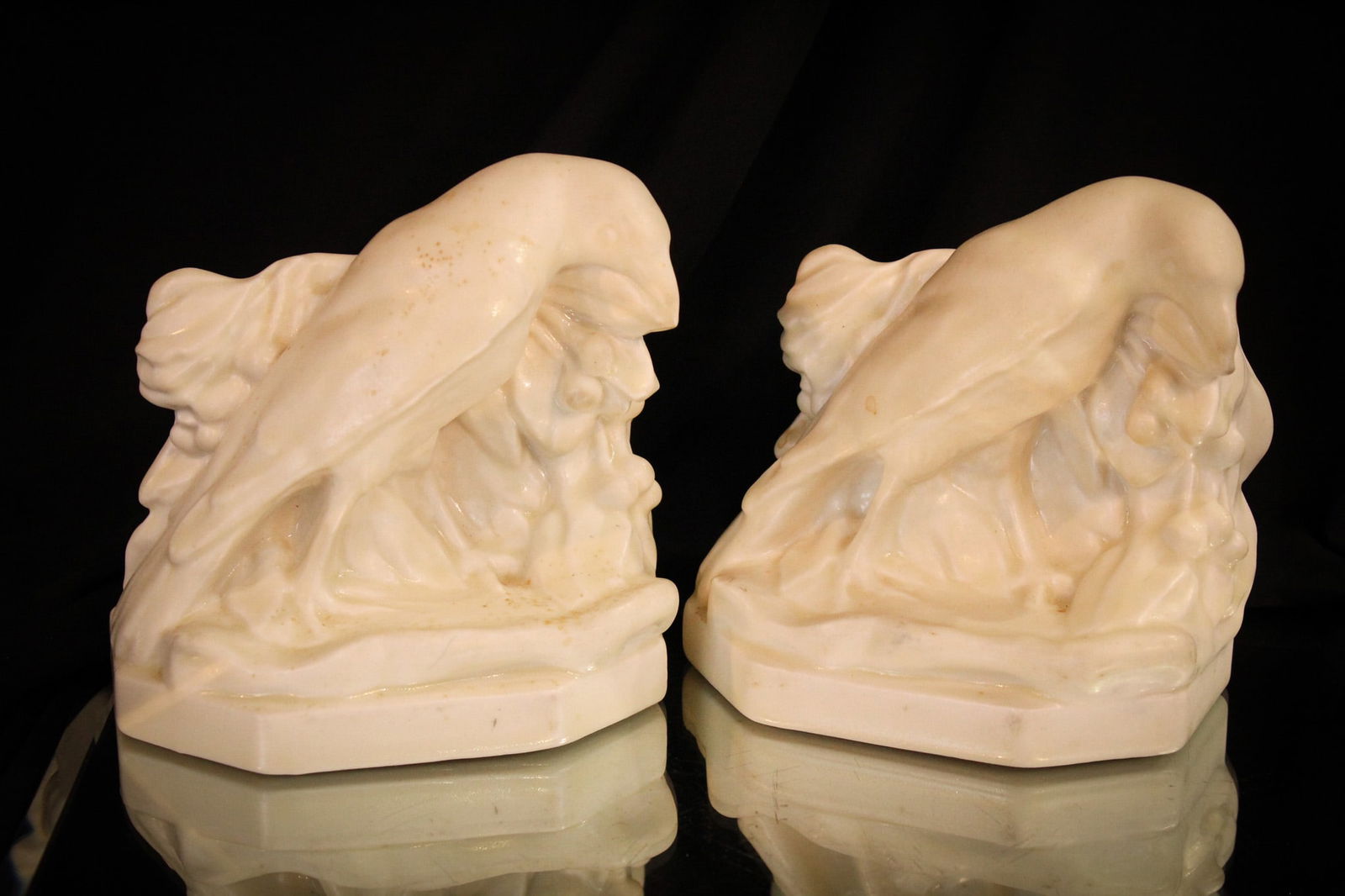 Rookwood Pottery "Rook" Bookends (1 of 10)