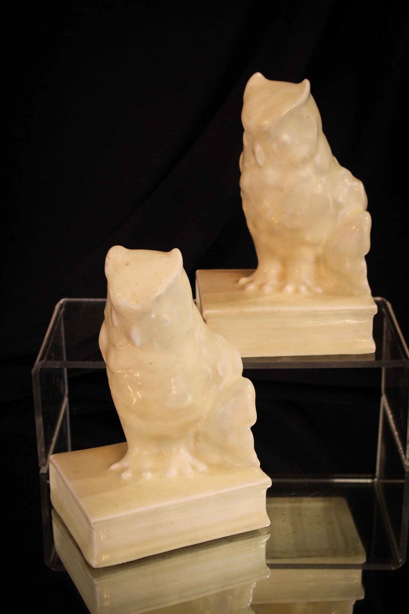 Rookwood Pottery Owl Bookends (1 of 6)