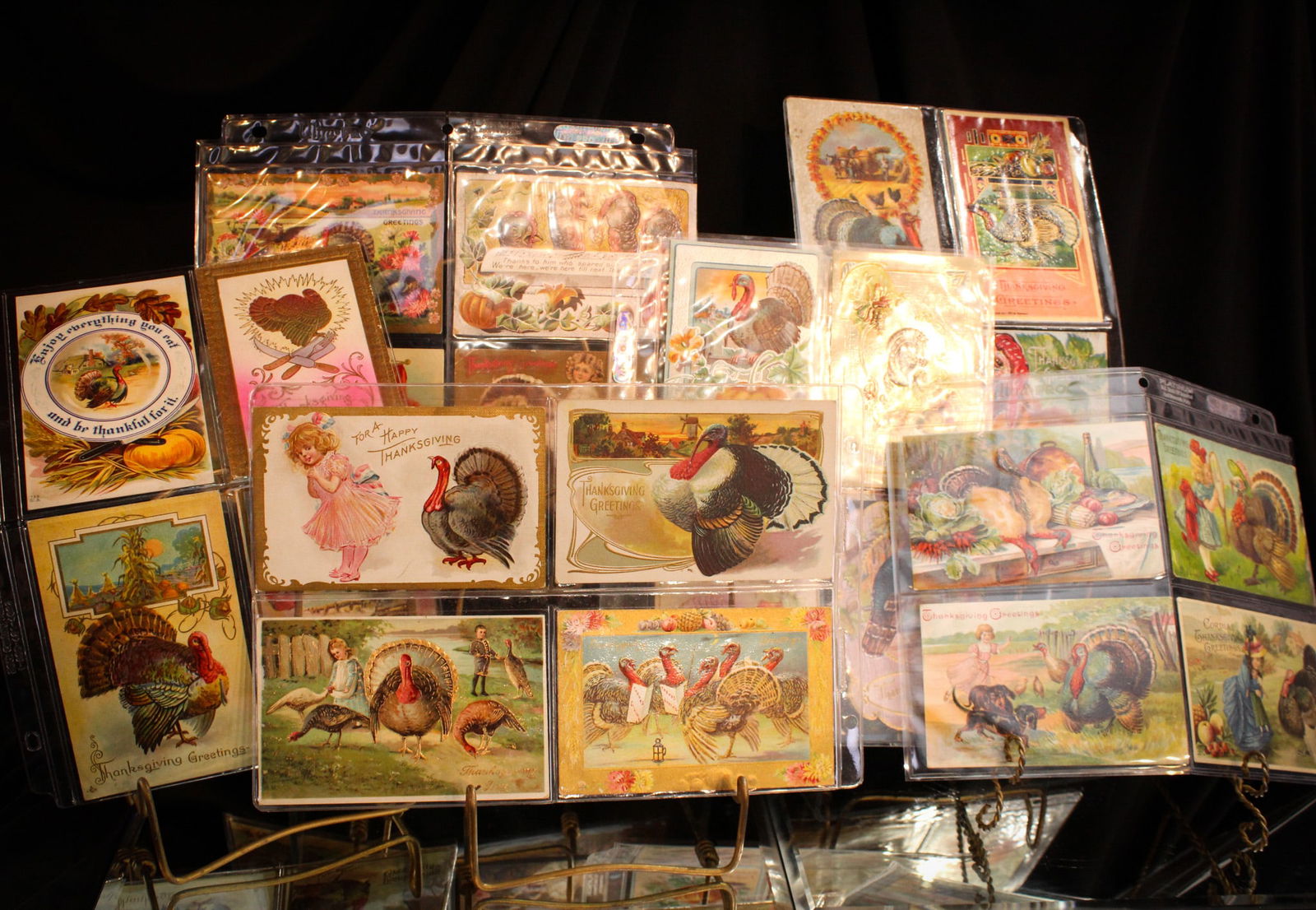 24 pc Lot Thanksgiving Postcards (1 of 7)