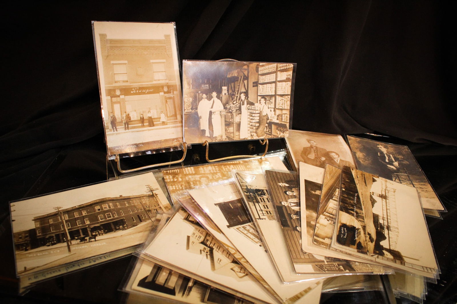 26 pc Lot Antique Indiana Harbor, Indiana Photo Postcards (1 of 10)