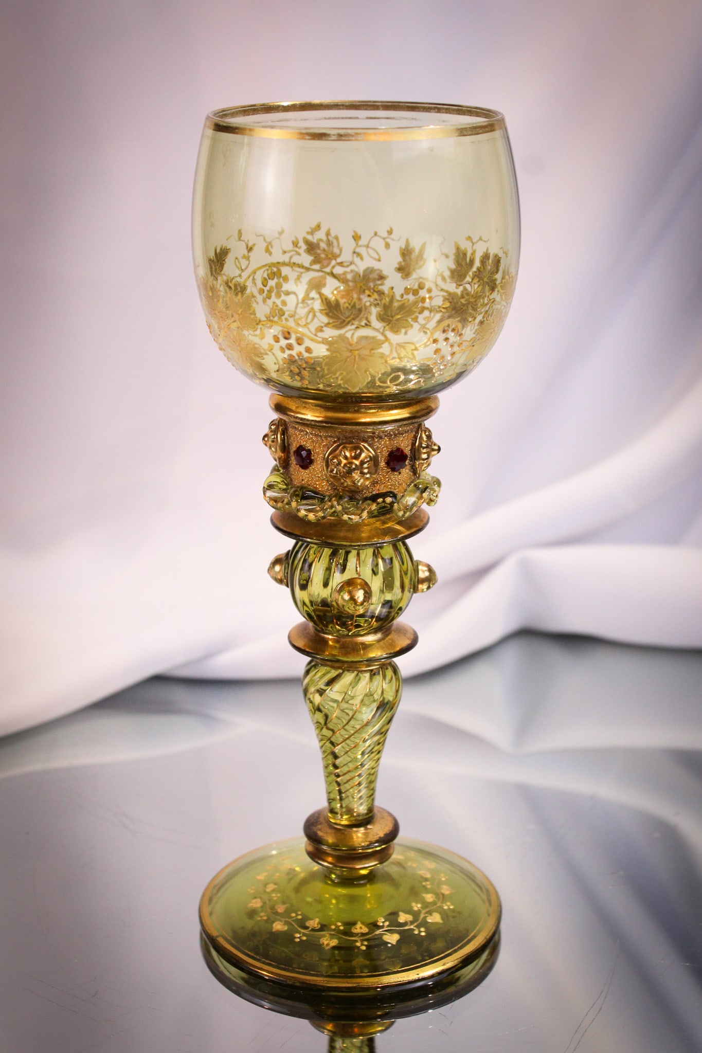 Moser Art Glass Stem (1 of 4)