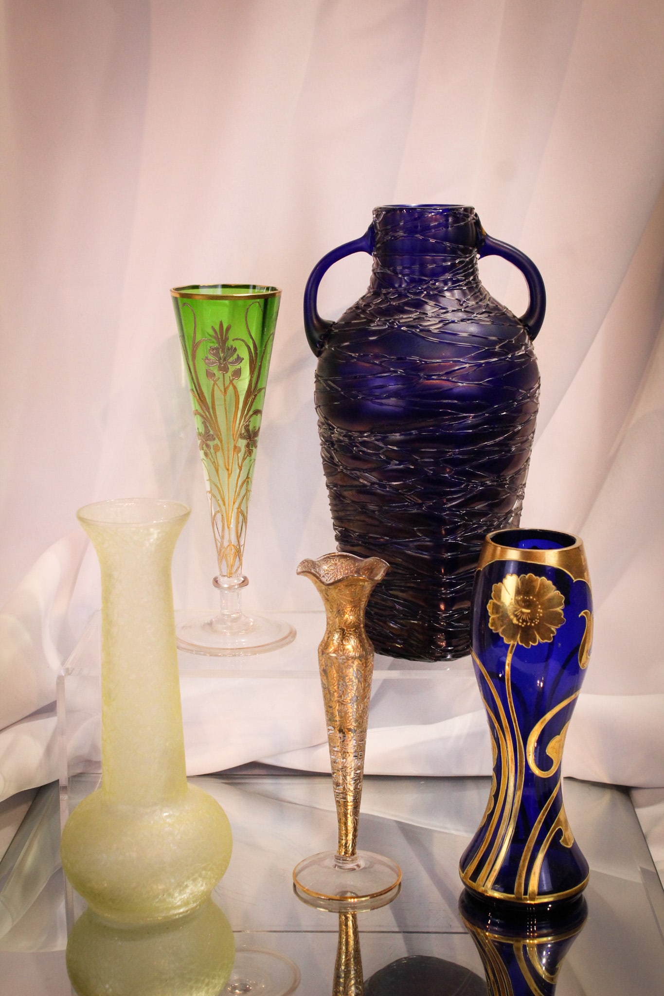 5 pc Lot Austrian & Art Glass (1 of 16)
