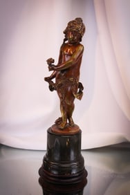 Signed "Franz Iffland" Bronze on Marble