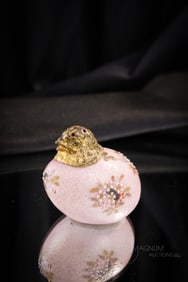 Mt. Washington Pink Chick Head Victorian Salt Shaker