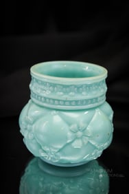 Northwood Quilted Phlox Victorian Toothpick Holder