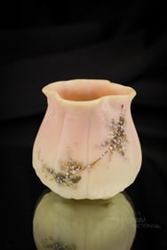 Mt. Washington Burmese Simple Scroll Victorian Toothpick Holder