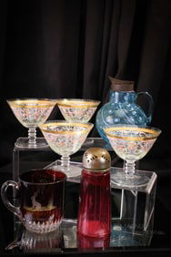 7 pc Lot Victorian Glass & More