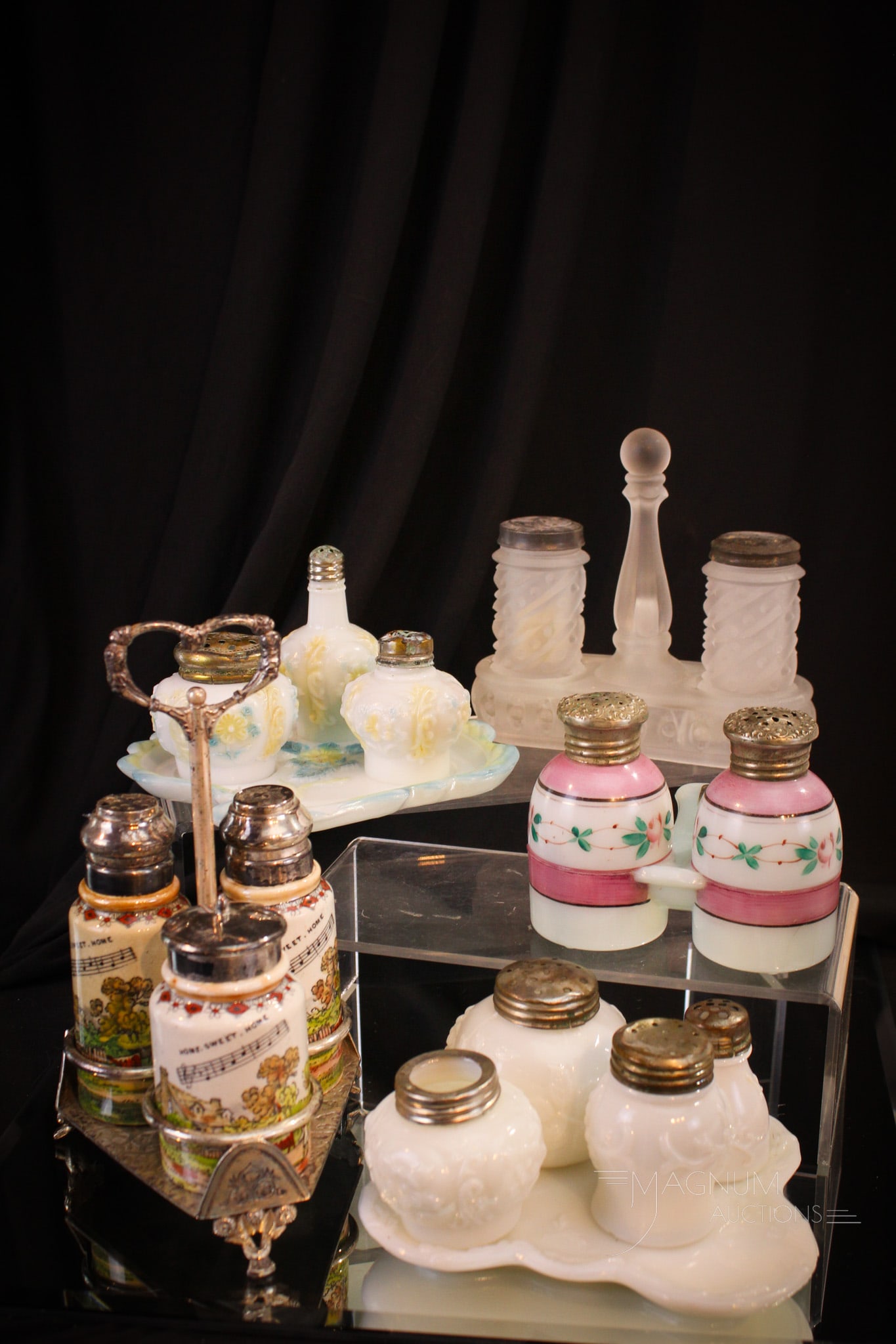 5 pc Lot Victorian Shaker Condiment Sets (1 of 20)