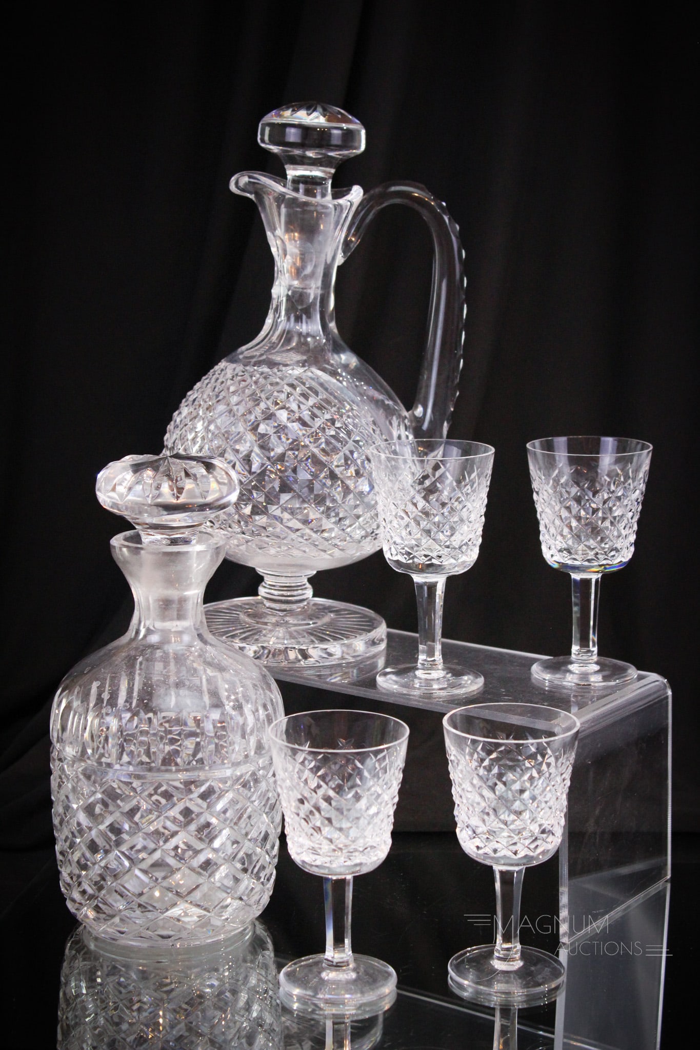 6 pc Lot Waterford Crystal Decanters & More (1 of 17)