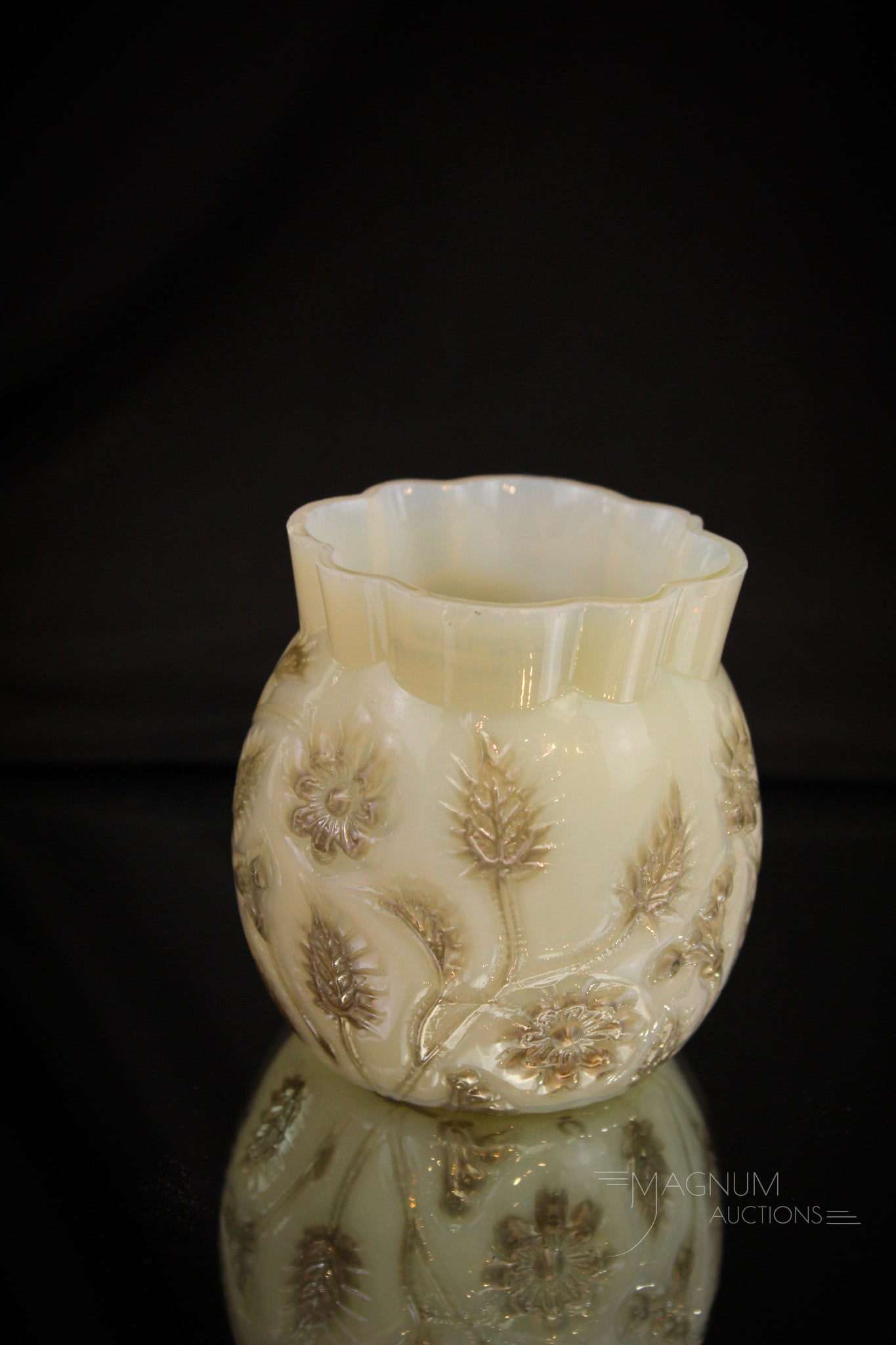 Findlay Onyx Victorian Glass Toothpick Holder (1 of 7)