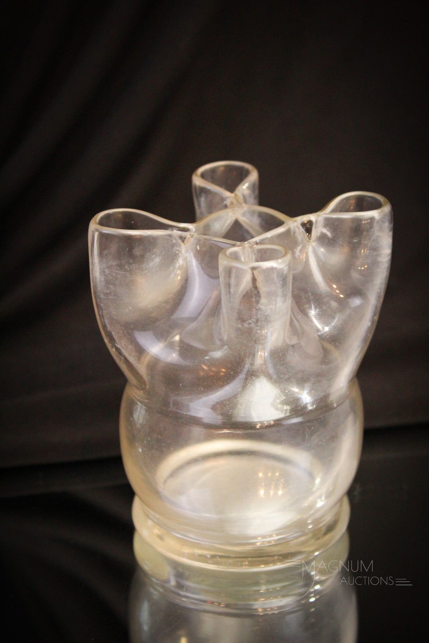 Tiffany Favrile Crystal Glass Art Nouveau Vase (1 of 7)