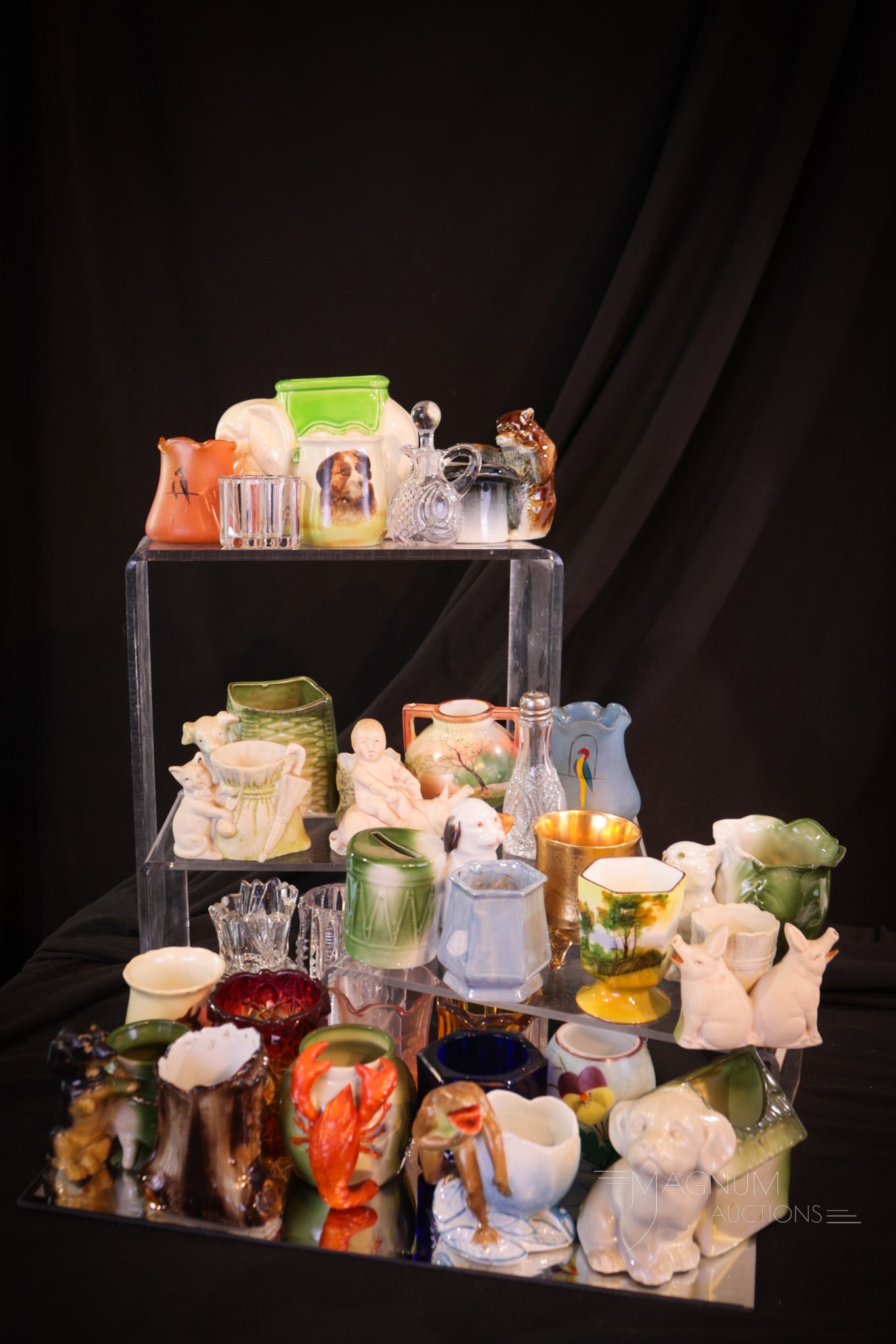 29 pc Lot Glass & Porcelain Toothpicks & More (1 of 7)