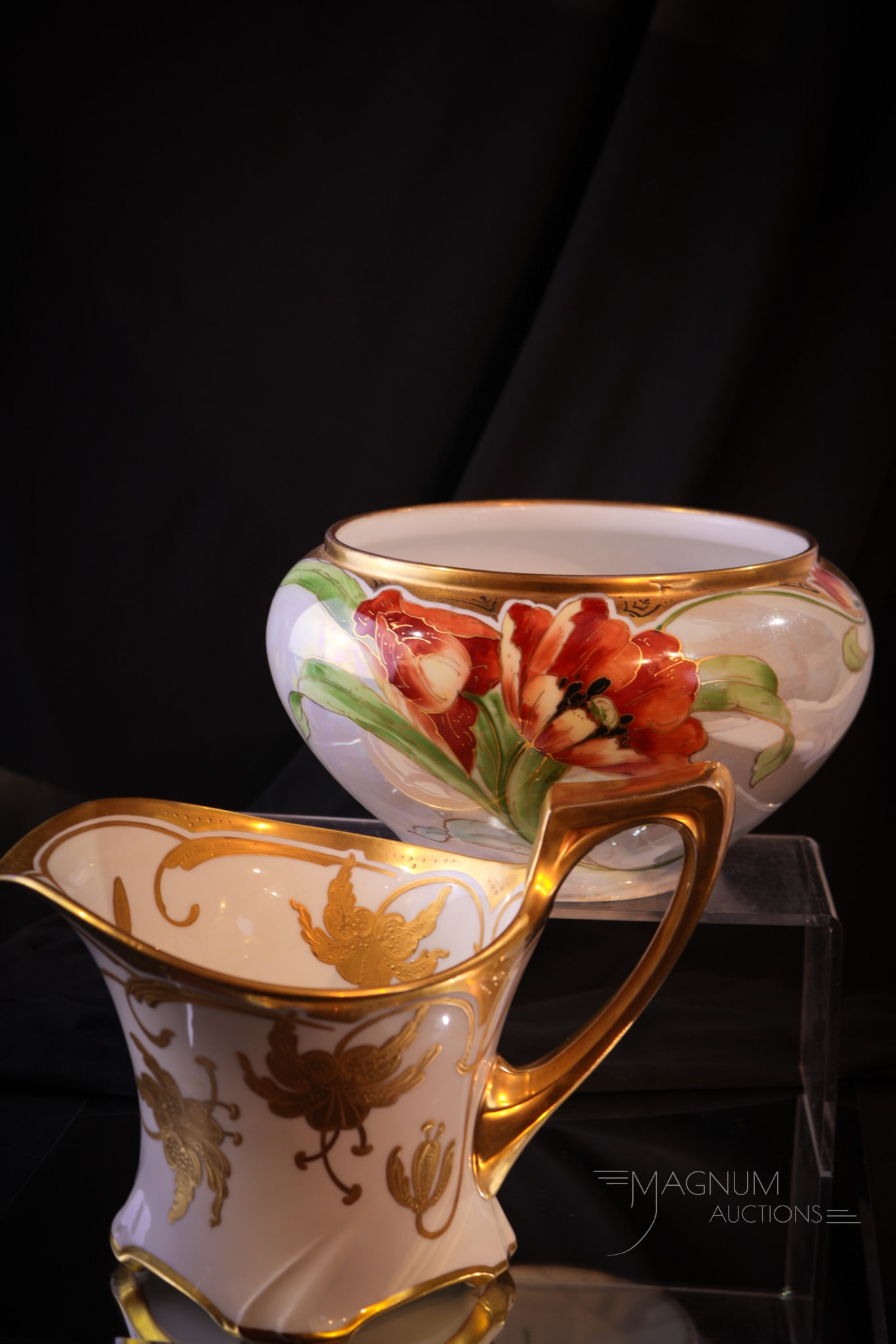 2 pc Porcelain Pickard JPL France & Bavaria Porcelain (1 of 9)