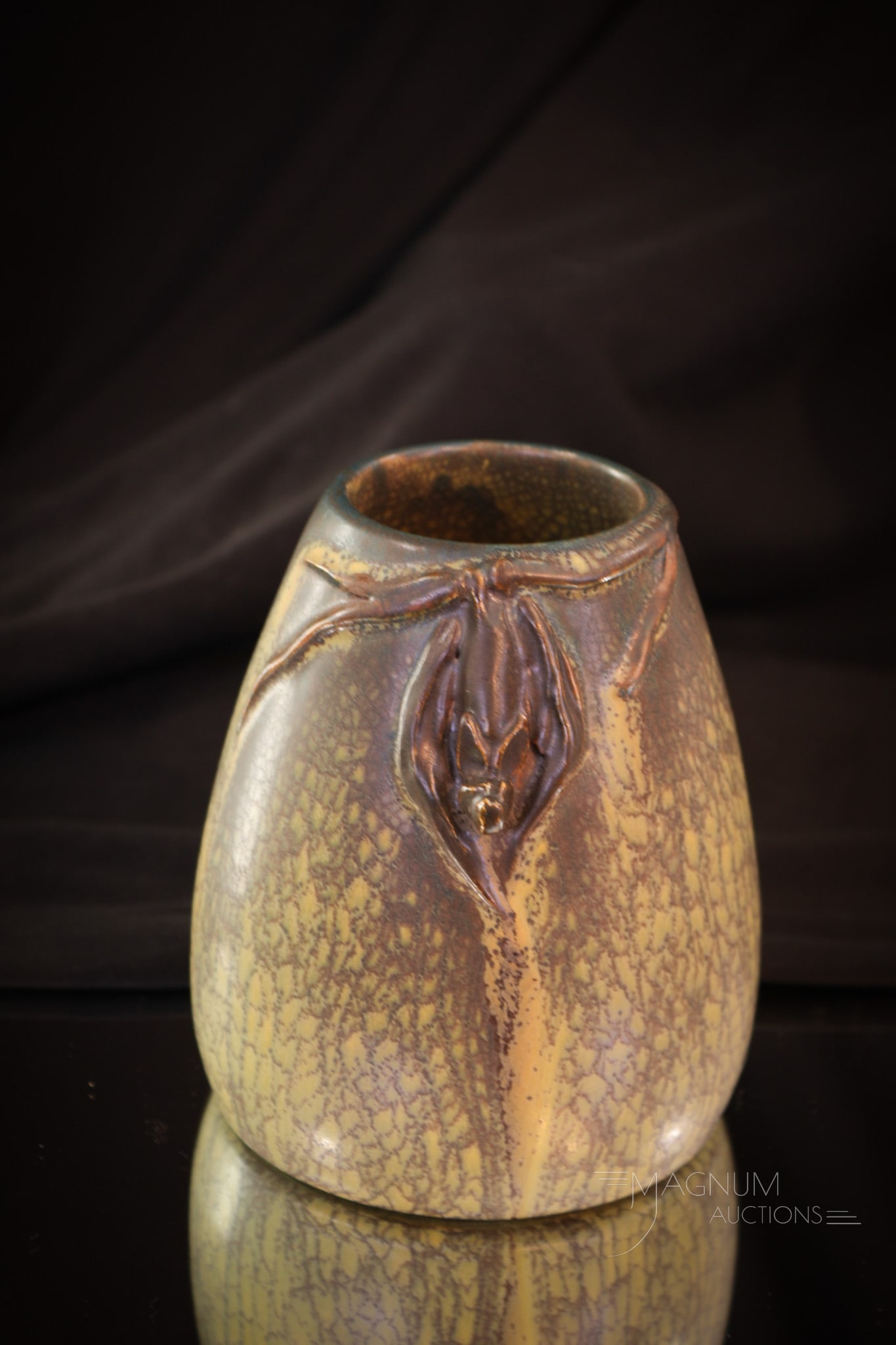 Ephraim Pottery Bat Art Nouveau Vase (1 of 8)