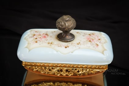 Scarce Wavecrest Victorian Glass Ink Blotter