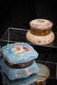2 pc Lot Wavecrest Nakara & Kelva Victorian Glass Boxes