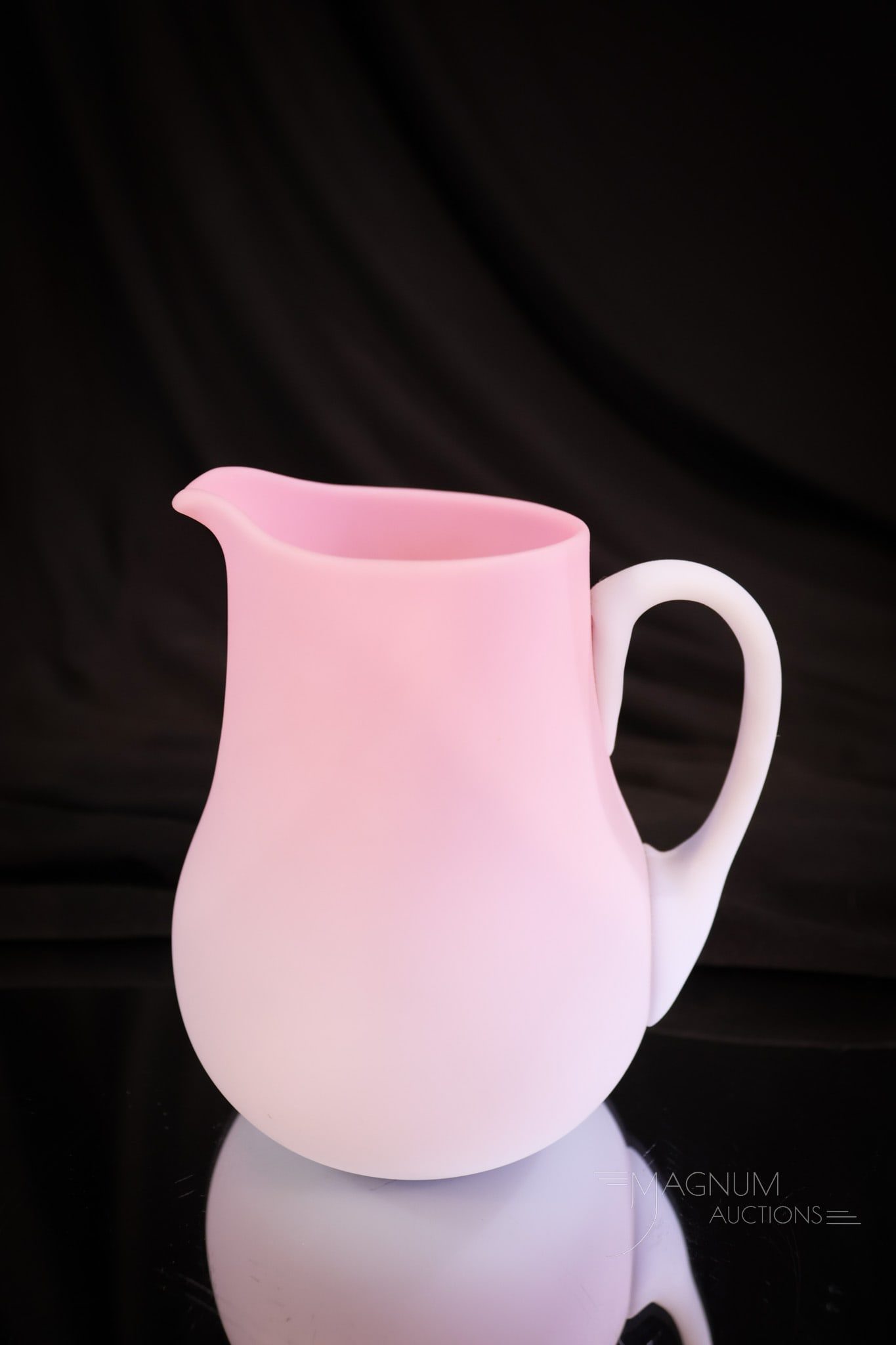 Mt. Washington Victorian Peachblow Glass Creamer (1 of 7)