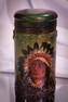 Handel Ware Glass Indian Chiefs Humidor