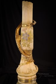 Monumental Reissner Stellmacher & Kessel (RSTK) Turn Teplitz 21" Vase