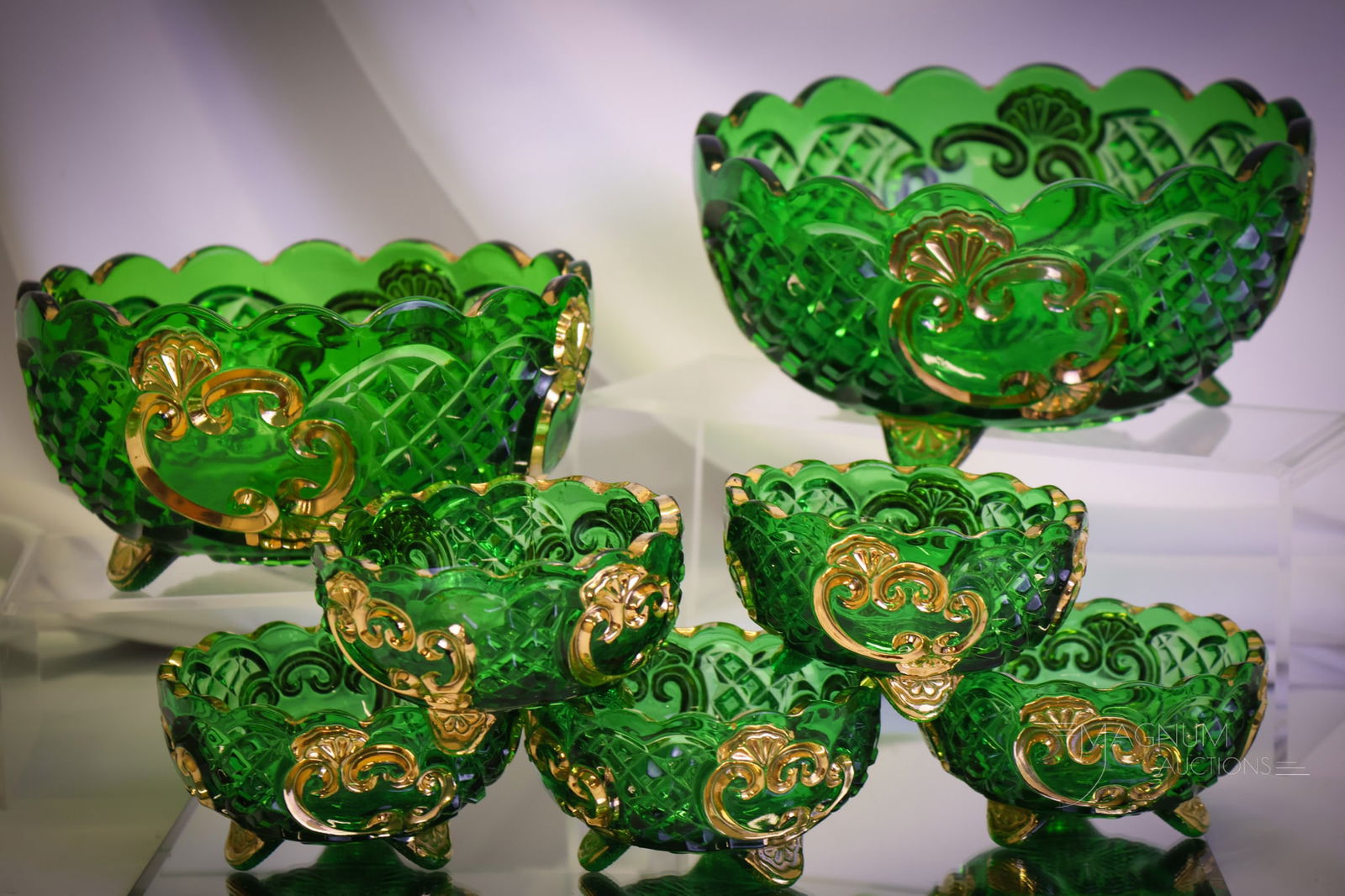 7 pc Lot Victorian Riverside Croesus Berry Bowls & More (1 of 11)