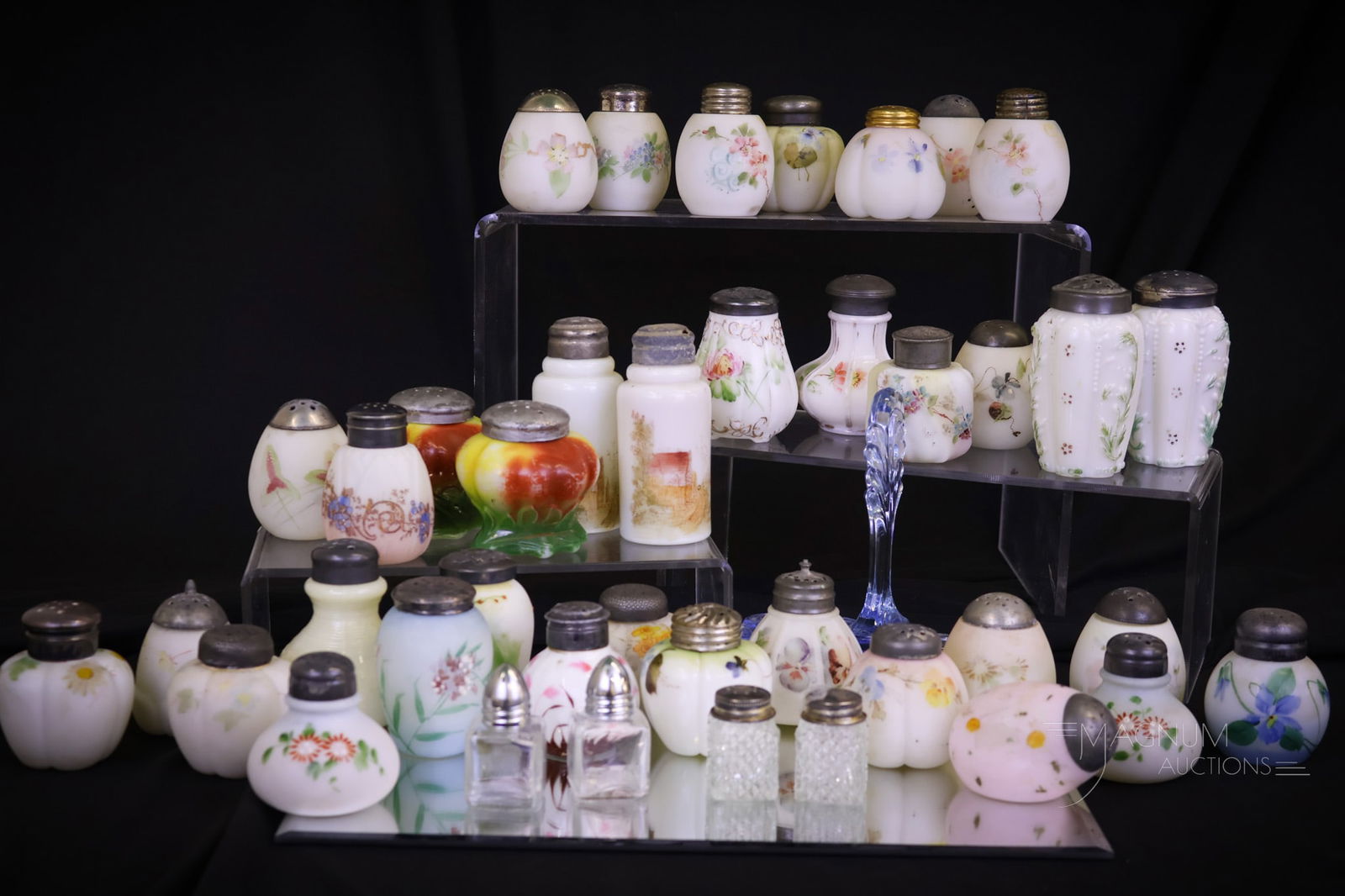 41 pc Lot Victorian Salt Shakers (1 of 9)