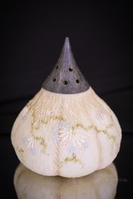 Mt. Washington Victorian Glass Fig Sugar Shaker