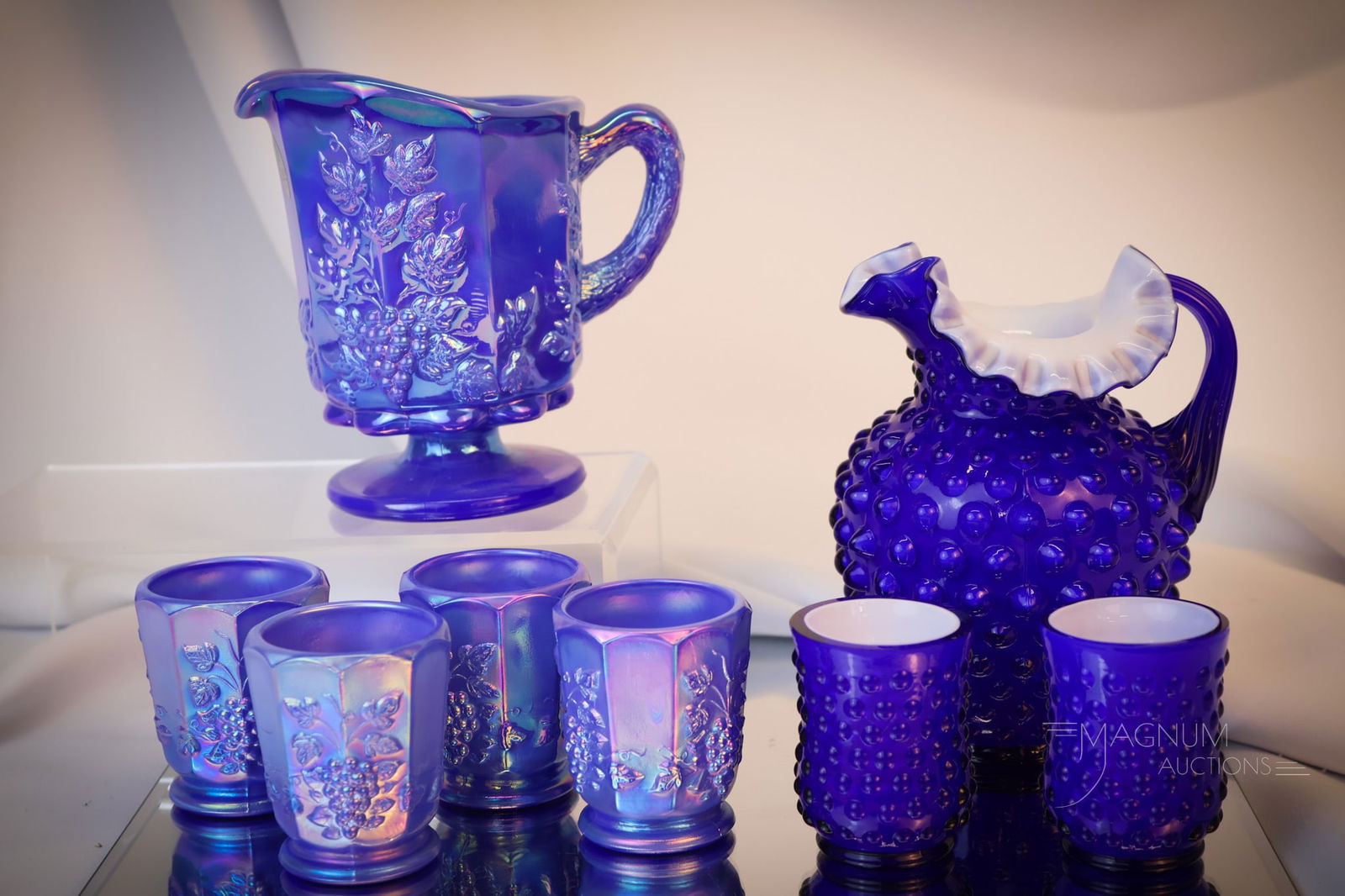 8 pc Lot Fenton Art Glass Doris Lechler Special Order Children's Glass (1 of 14)