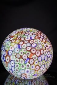 Art Deco Millefiori Italian Murano Art Glass Shade