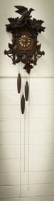 German Black Forest Carved Cuckoo Clock