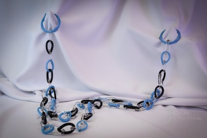 Scarce Cambridge Glass Workers Whmsy Glass Chain