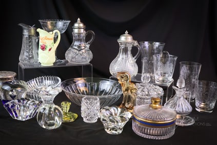 26 pc Lot Heisey & More Glass