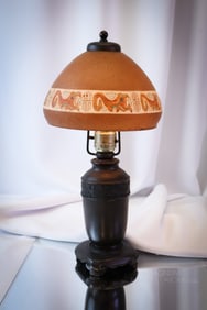 Jefferson Painted Boudoir lamp