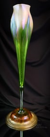 L.C. Tiffany Art Glass Calyx Floriform 16 1/2" Vase