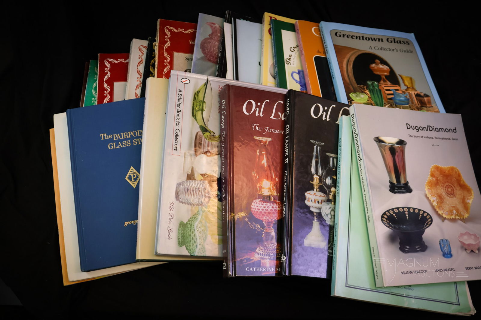22 pc Lot Reference Books Victorian Glass Greentown Lighting & More (1 of 11)