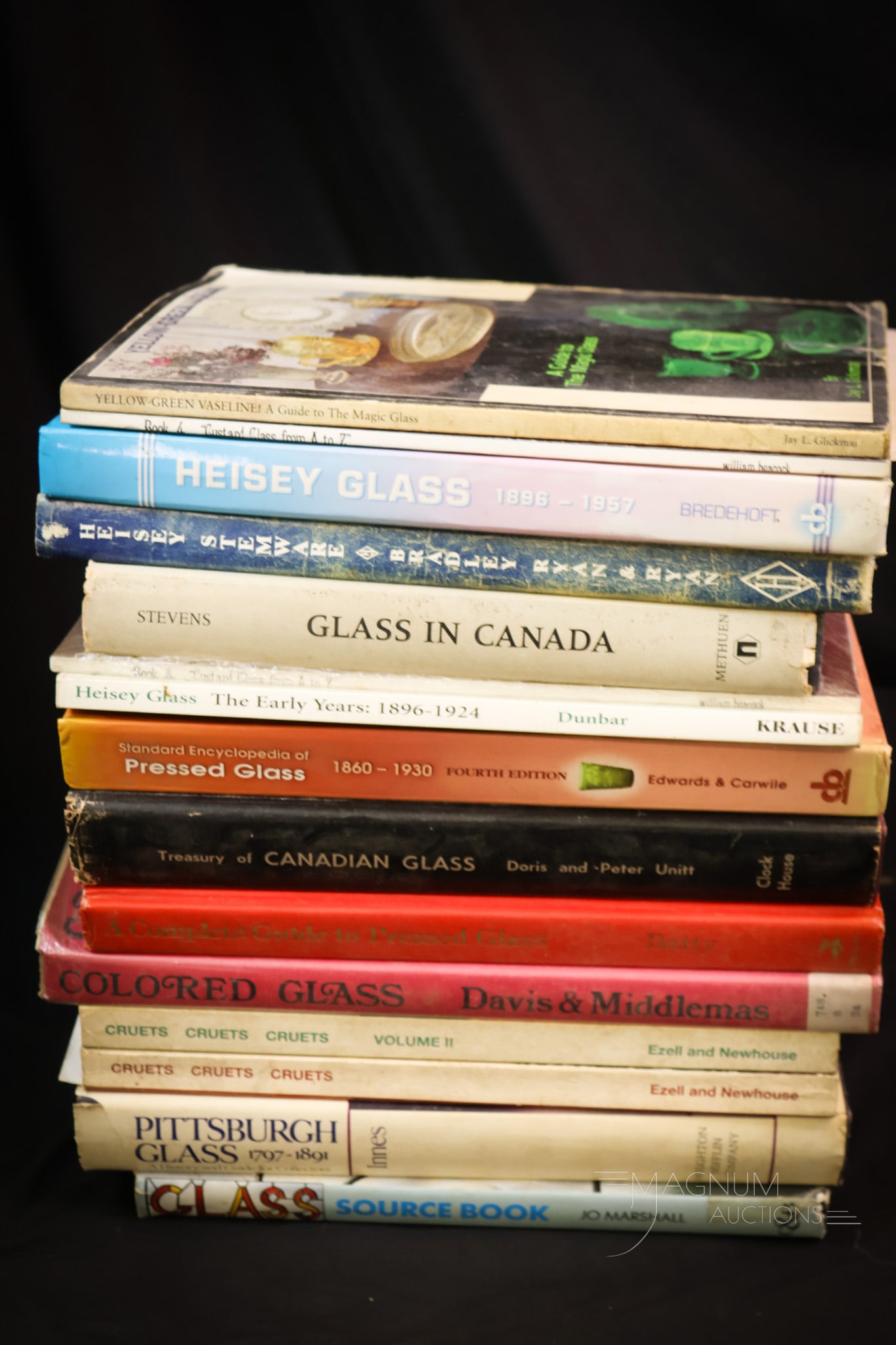15 pc Lot Glass Reference Books Victorian Pressed Pittsburgh & More (1 of 11)
