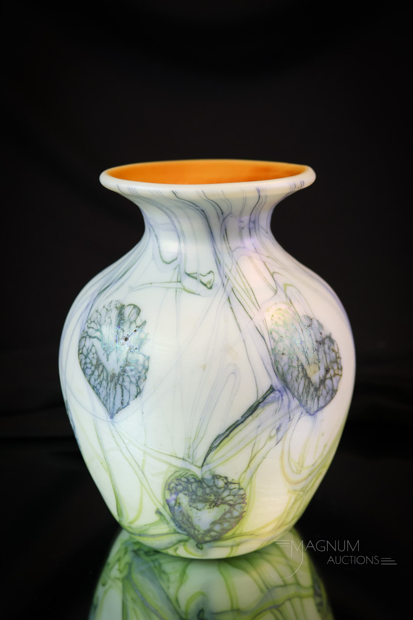 Imperial Freehand Experimental Art Glass Vase (1 of 6)