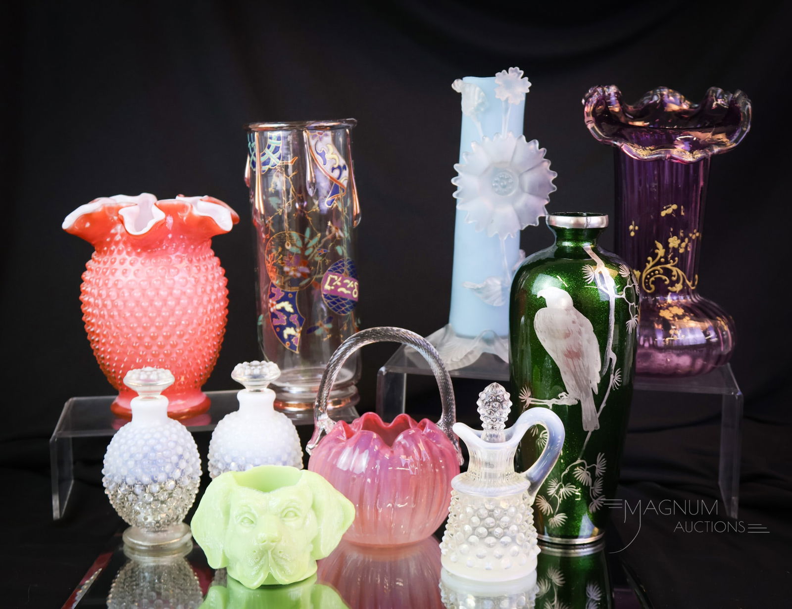 10 pc Lot Collectors Stash of Art Glass (1 of 13)