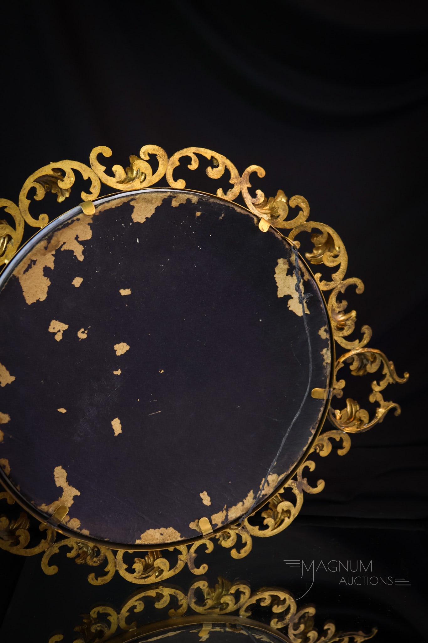 Rare Wavecrest Victorian Scroll Mold Wall Plaque - 6