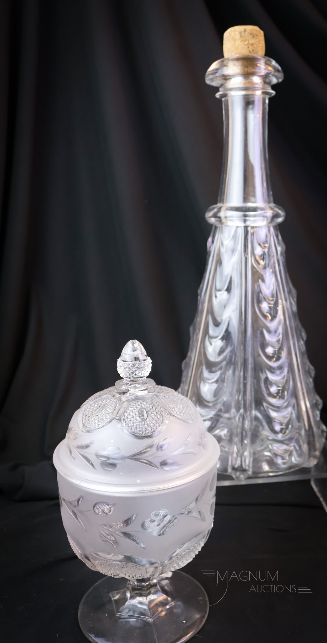 5 pc Lot EAPG Flint & More Pattern Glass - 7