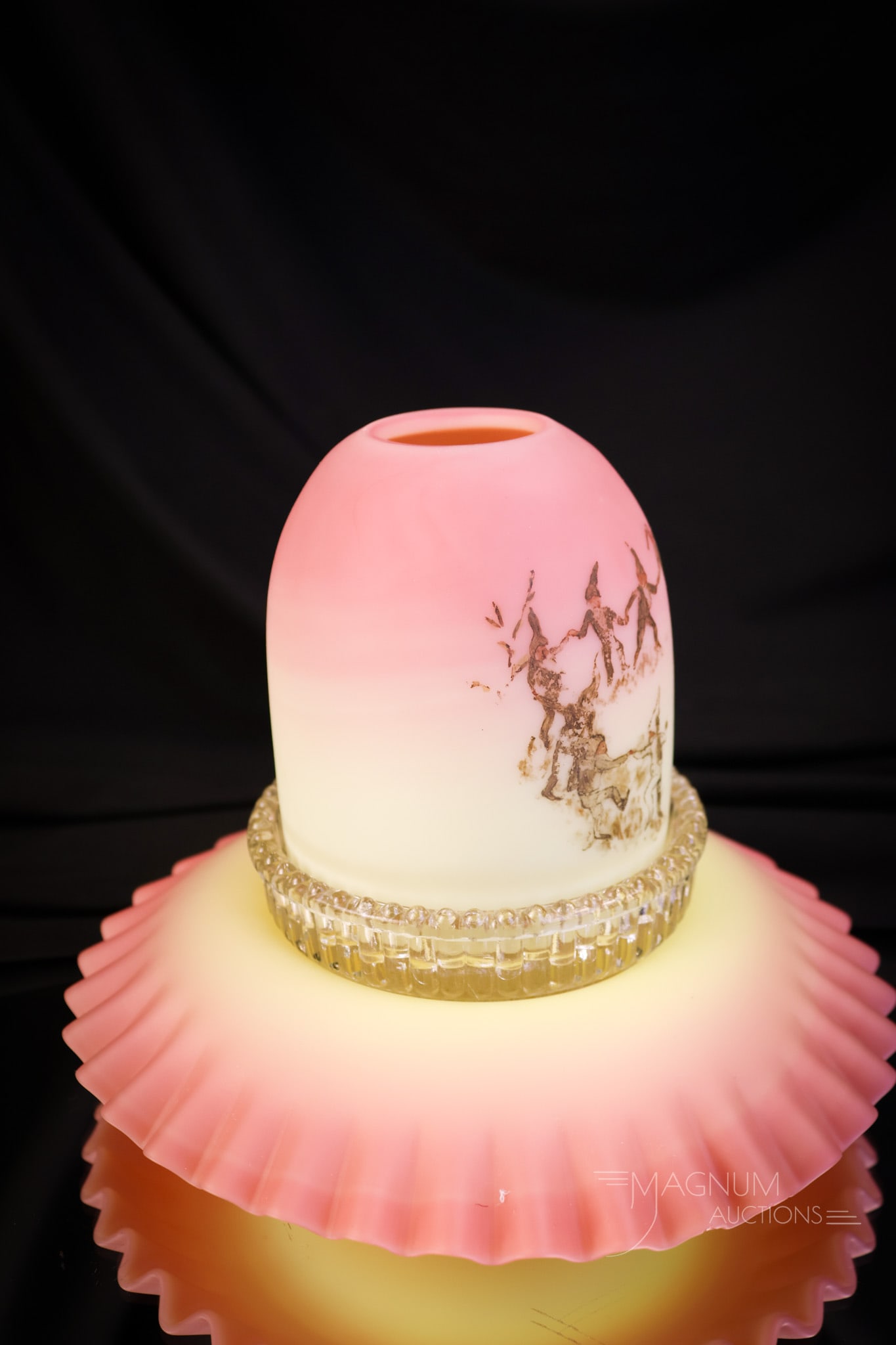 Rare Webb Burmese Palmer Cox Brownies Victorian Clarkes Fairy Lamp - 2