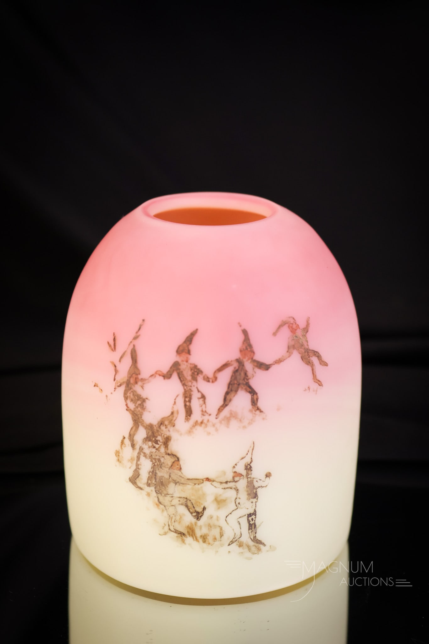 Rare Webb Burmese Palmer Cox Brownies Victorian Clarkes Fairy Lamp - 8