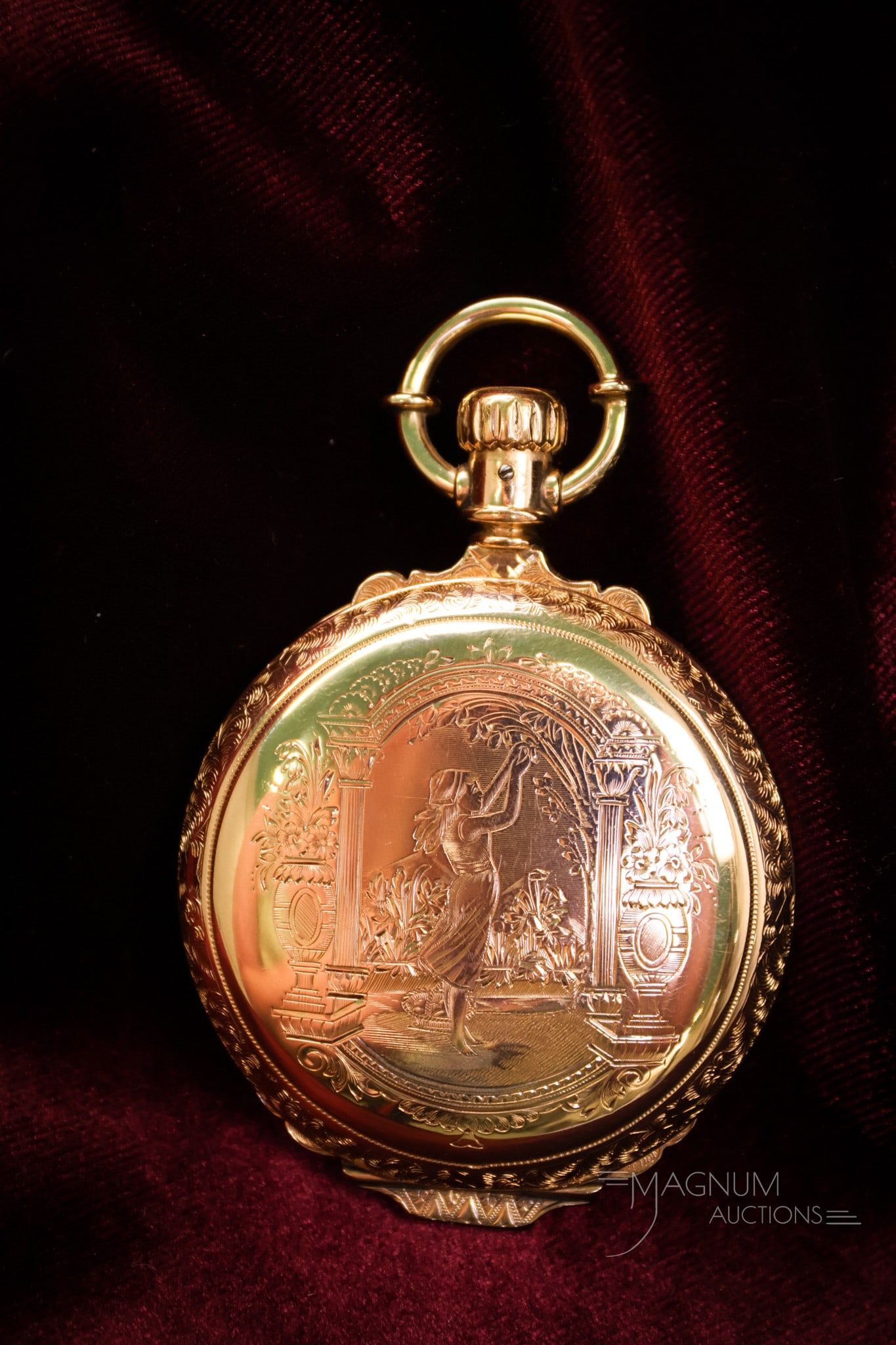 Antique Elgin 14K Gold Filled 15 Jewel Circa 1883 Pocket Watch WIRE TRANSFER CASH ONLY: Credit Cards are NOT accepted for this lot. Live Auctioneers has blocked credit card purchases of this item because of fraud. This is an antique Elgin hunter's case- box hinged, 14K gold-filled pocket