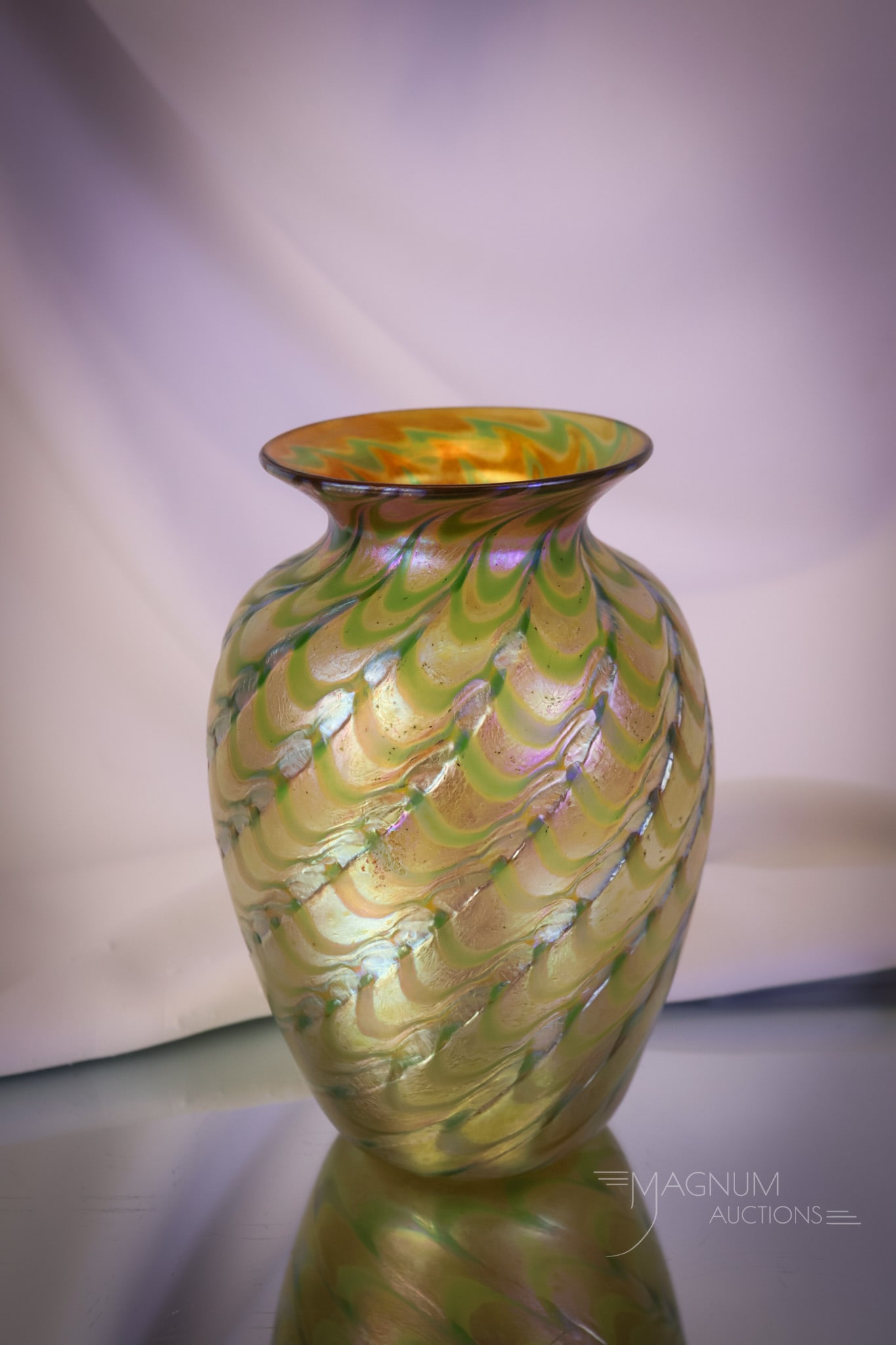 Contemporary Studio Art Glass Vase (1 of 6)