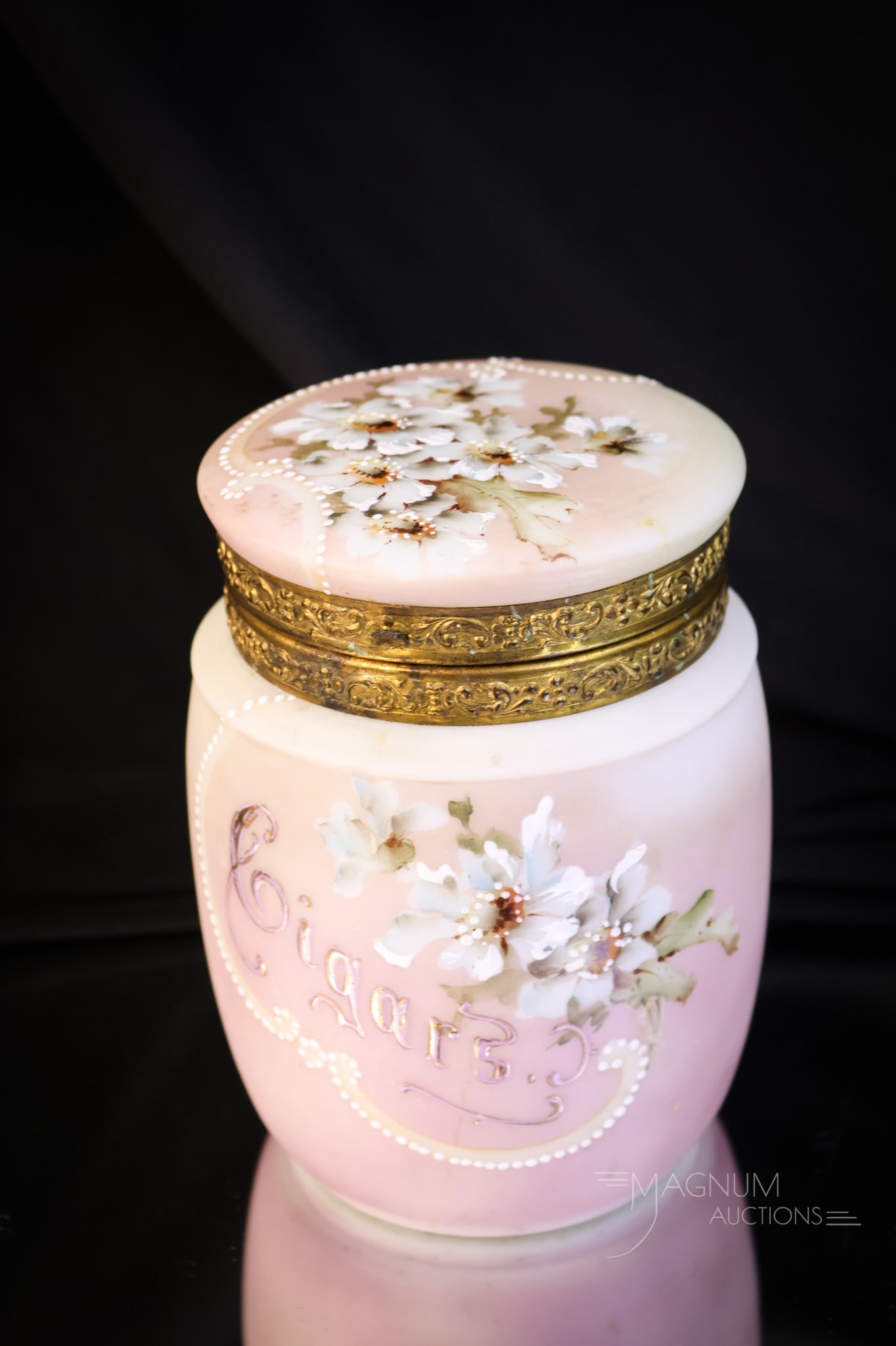 Signed Wave Crest Nakara Cigar Humidor (1 of 8)