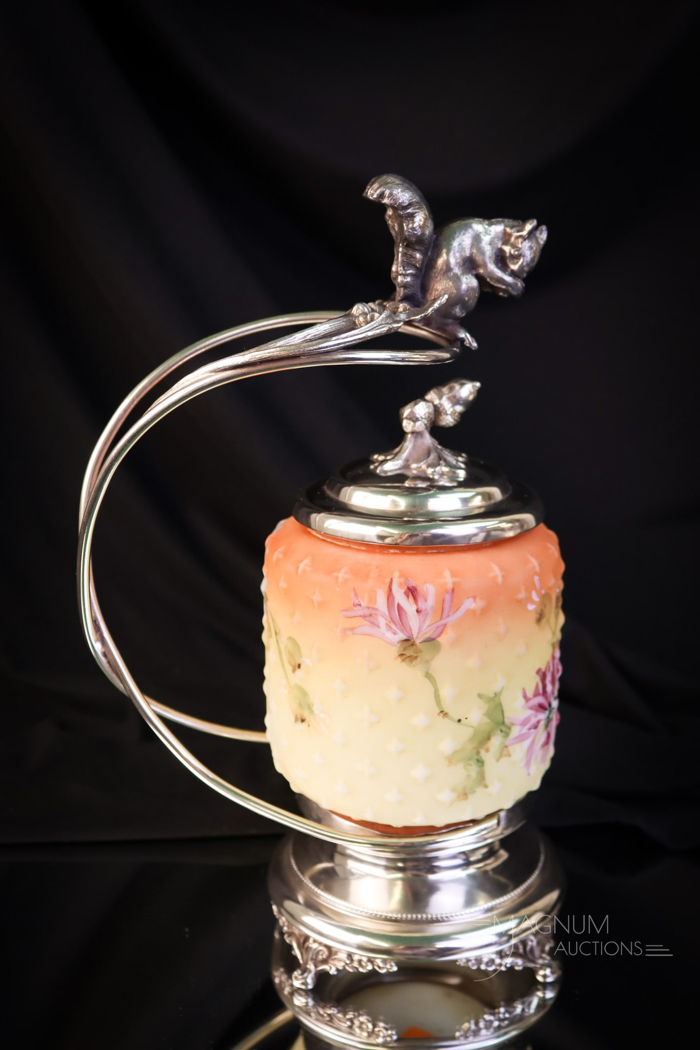 Apollo Silverplate Victorian Mt. Washington Crown Milano Pickle Castor - 2