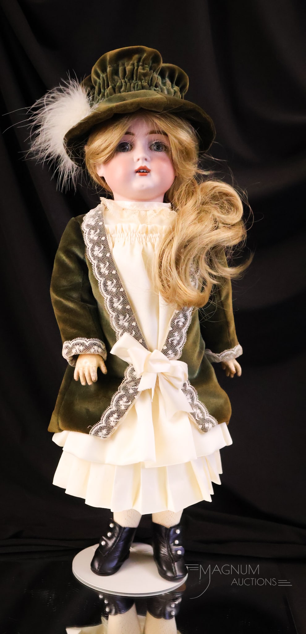 "Made in Germany 20" Bisque Doll #27 (1 of 8)