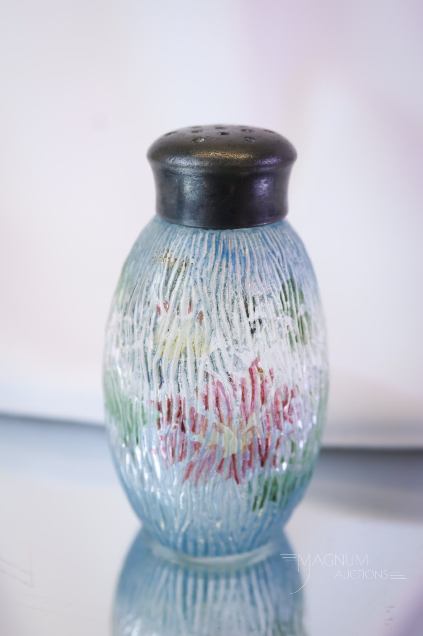 Mt. Washington Victorian Bark Textured Royal Flemish Salt Shaker (1 of 6)