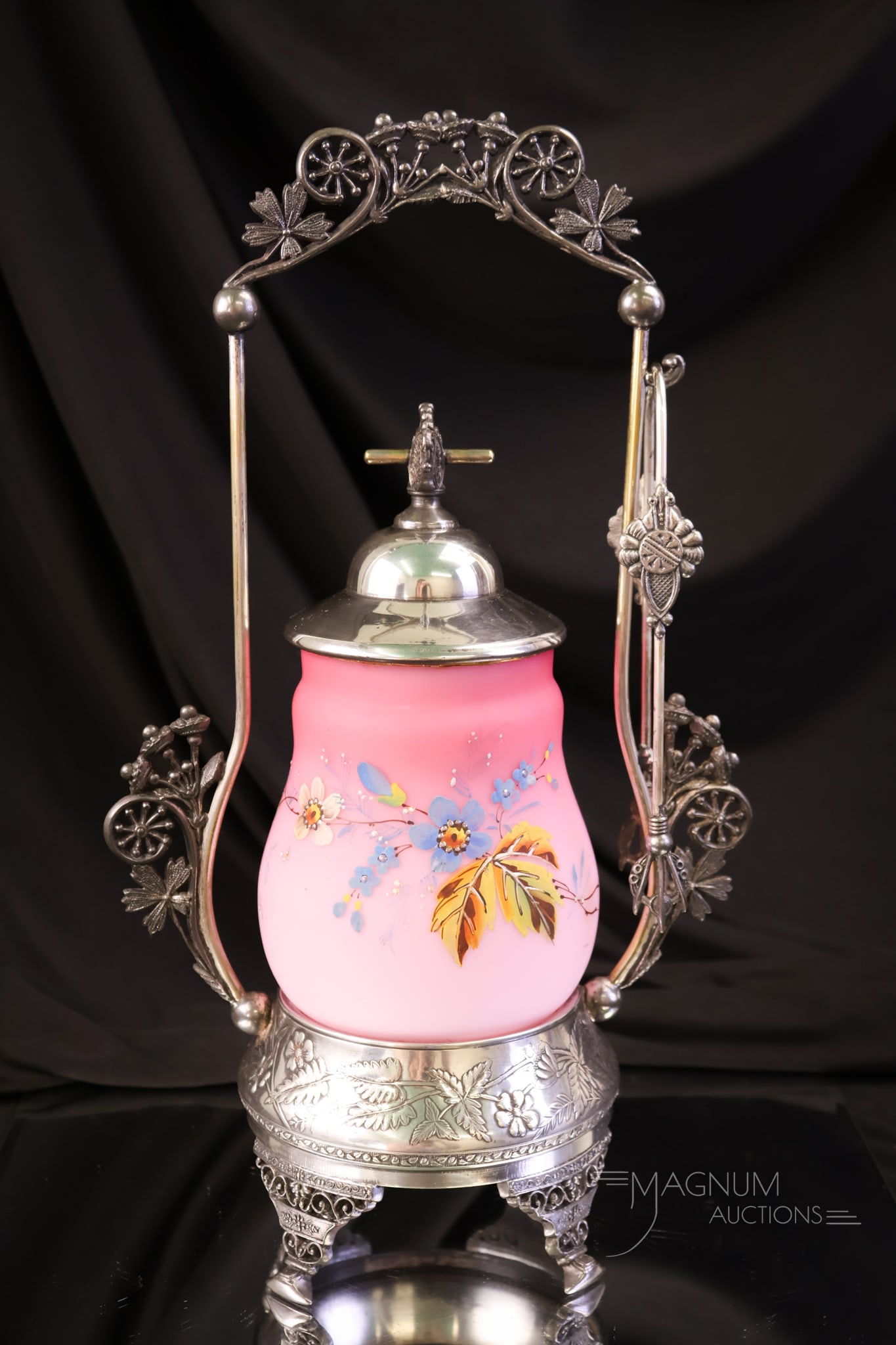 Victorian St. Louis Silverplate Pickle Castor (1 of 8)