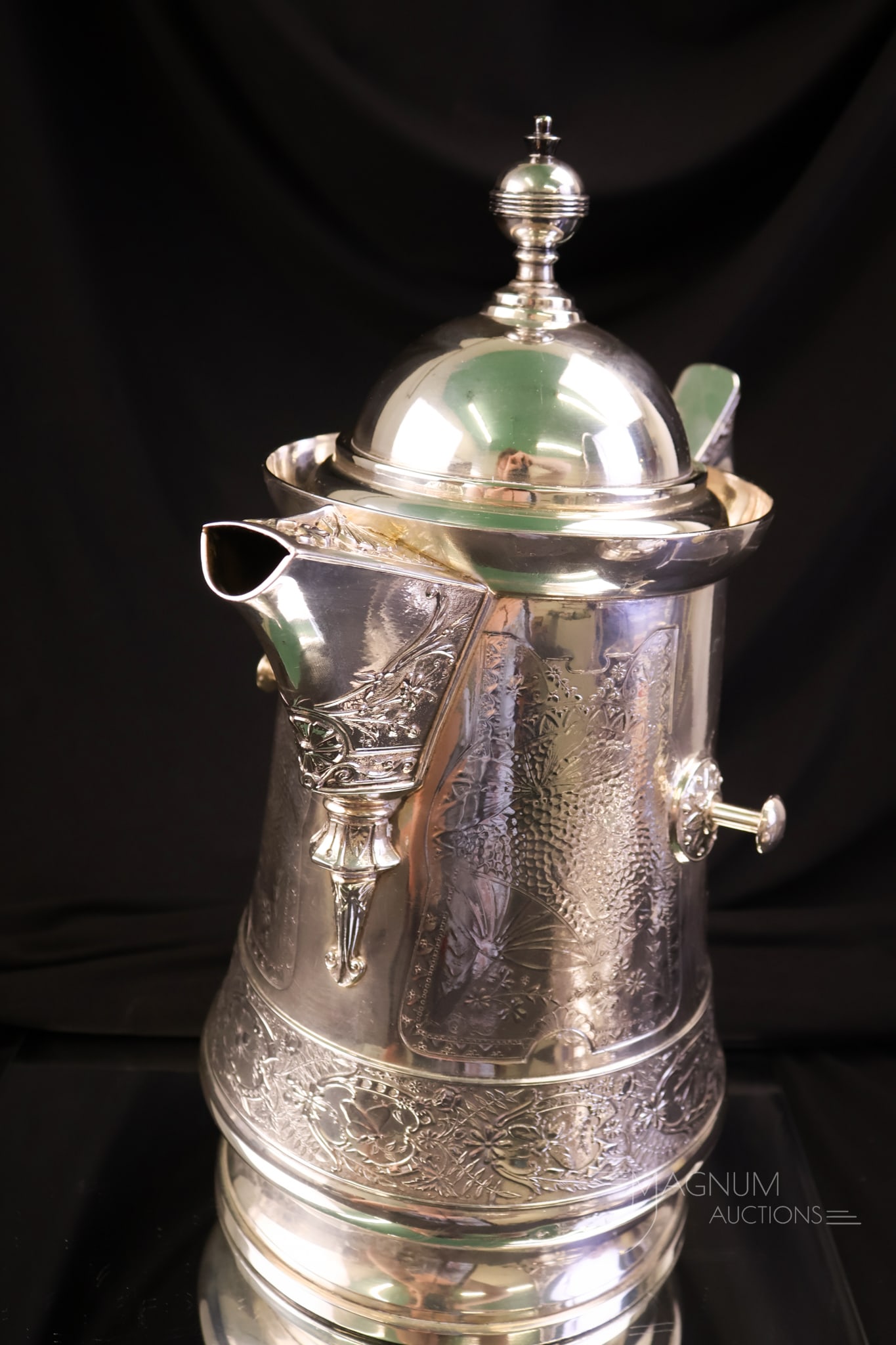 Derby Silverplate Victorian Tipler - 10